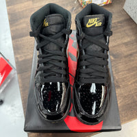 Black Metallic Gold Jordan 1 High (GS) (USED)