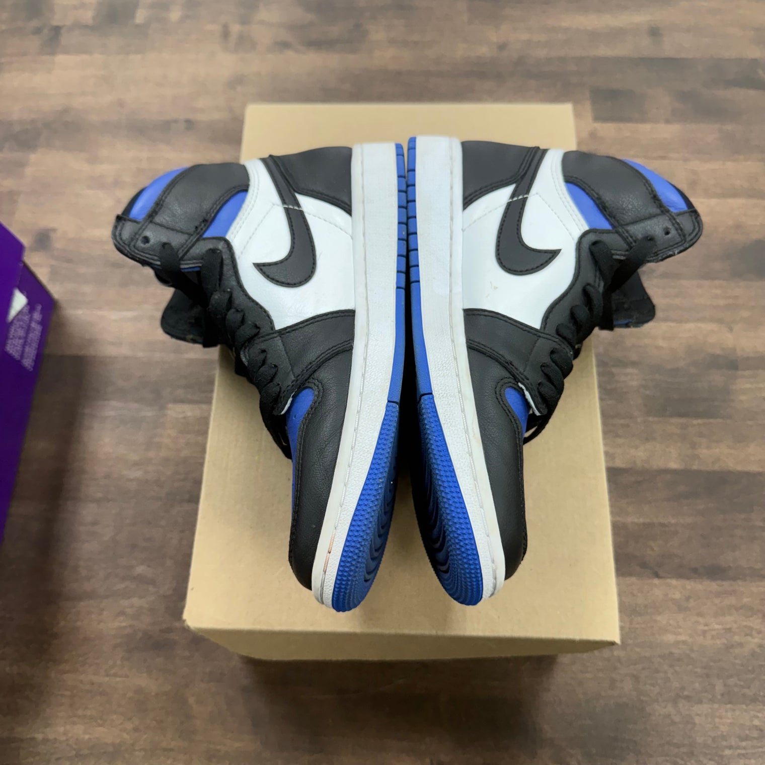 Royal Toe Jordan 1 High (USED, No Box)