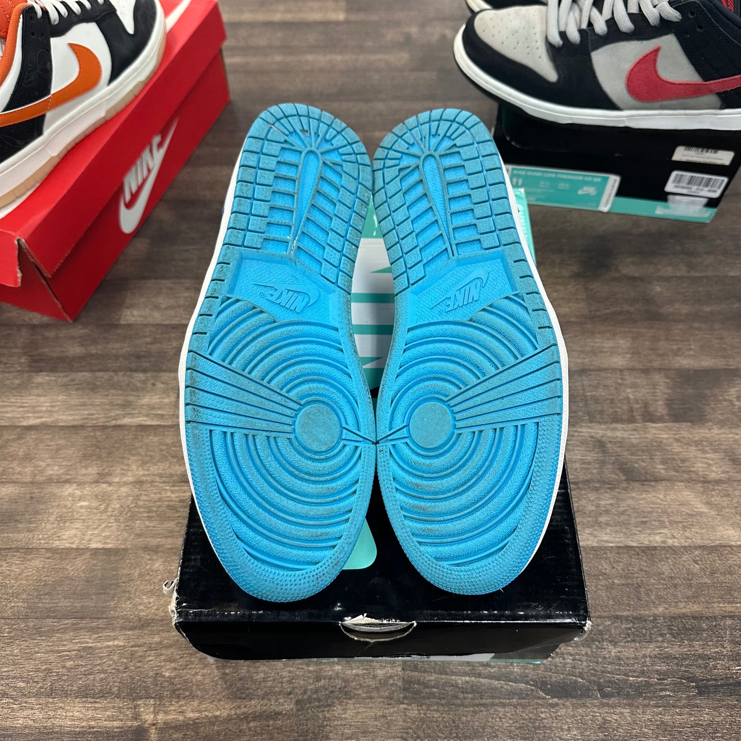 UNC Jordan 1 Low SB (USED)