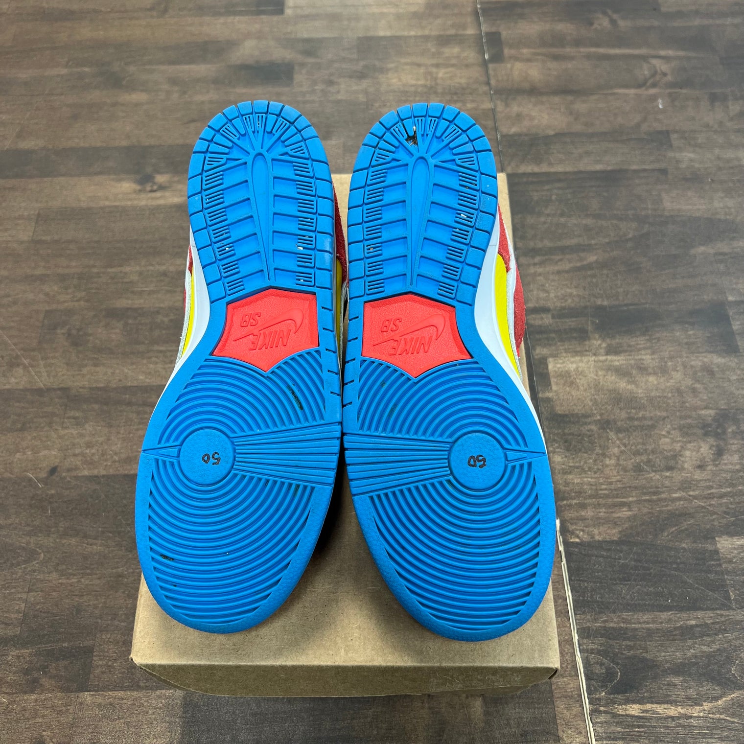 Bart Simpson SB Dunk Low (USED, no box)