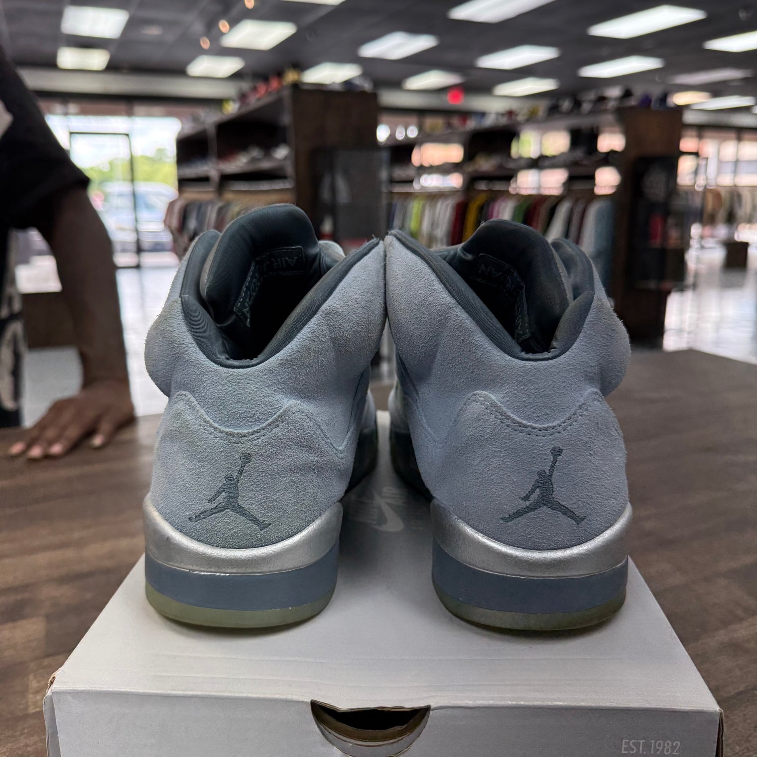 Blue Bird Jordan 5 (W) (USED, Replacement box)