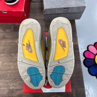 Union LA Desert Moss Jordan 4 Retro (USED, Replacement Box)