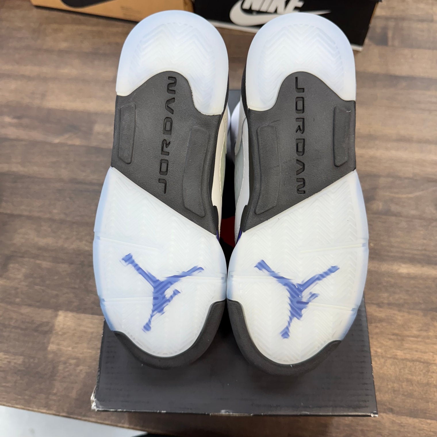 Dark Concord Jordan 5 Retro (GS) (Lightly Worn)
