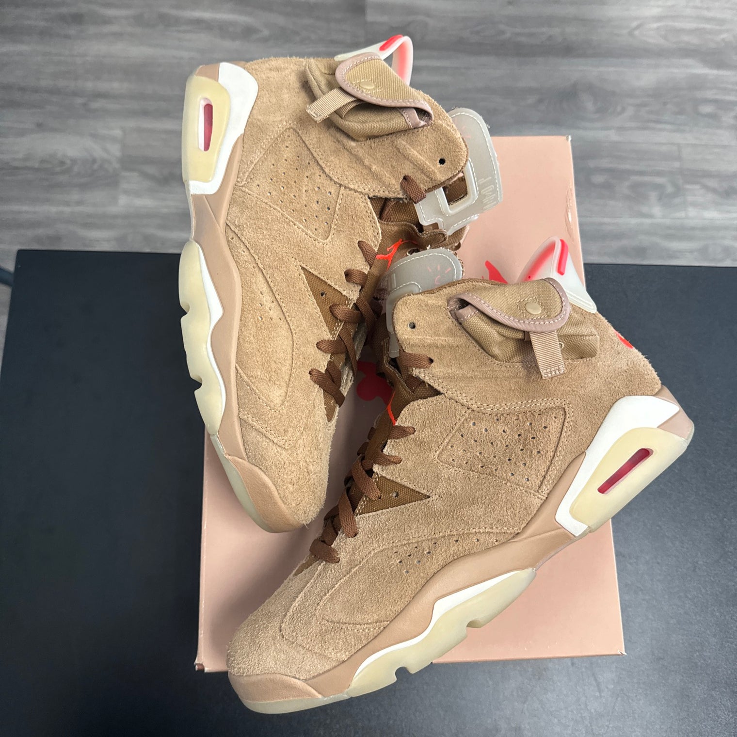 British Khaki Travis Scott Jordan 6 (USED)