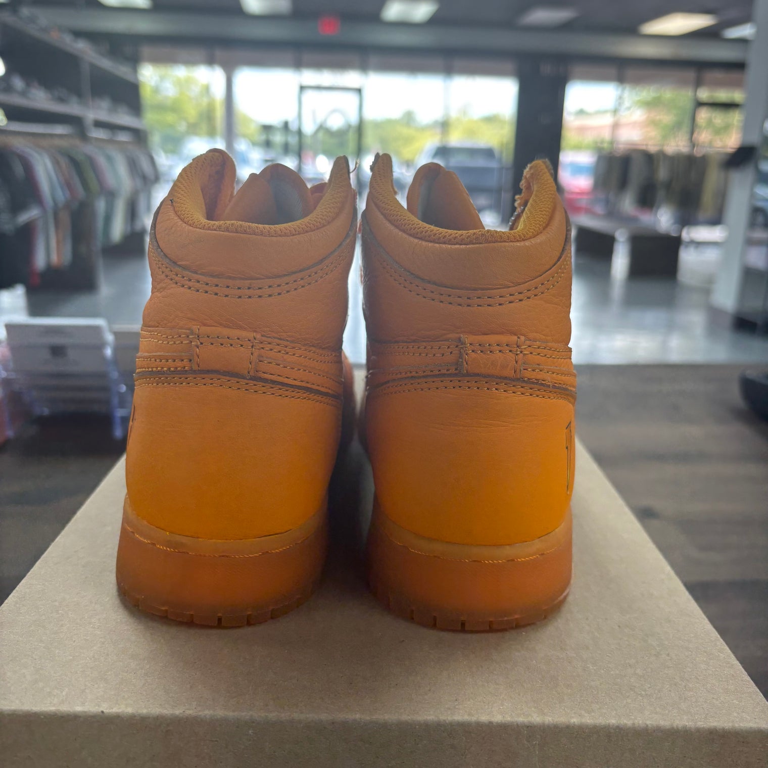 Gatorade Orange Jordan 1 High (GS) (USED, No Box)