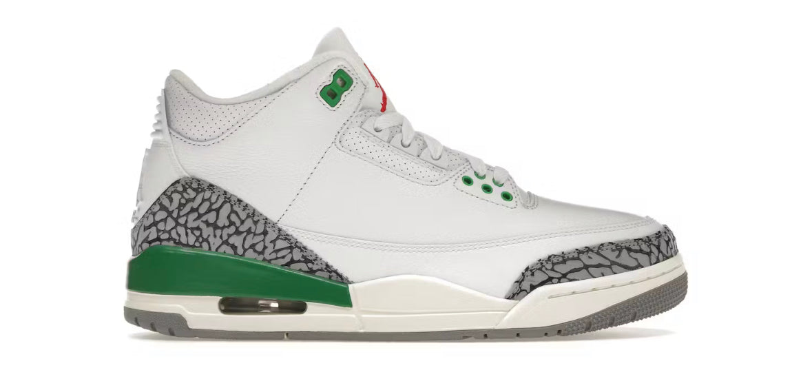 (W) Jordan 3 Retro Lucky Green