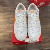 Nike Dunk Low White University Gold (USED)