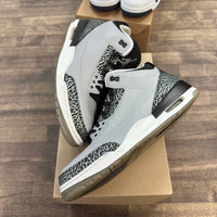 Wolf Grey Jordan 3 Retro (USED, No Box)