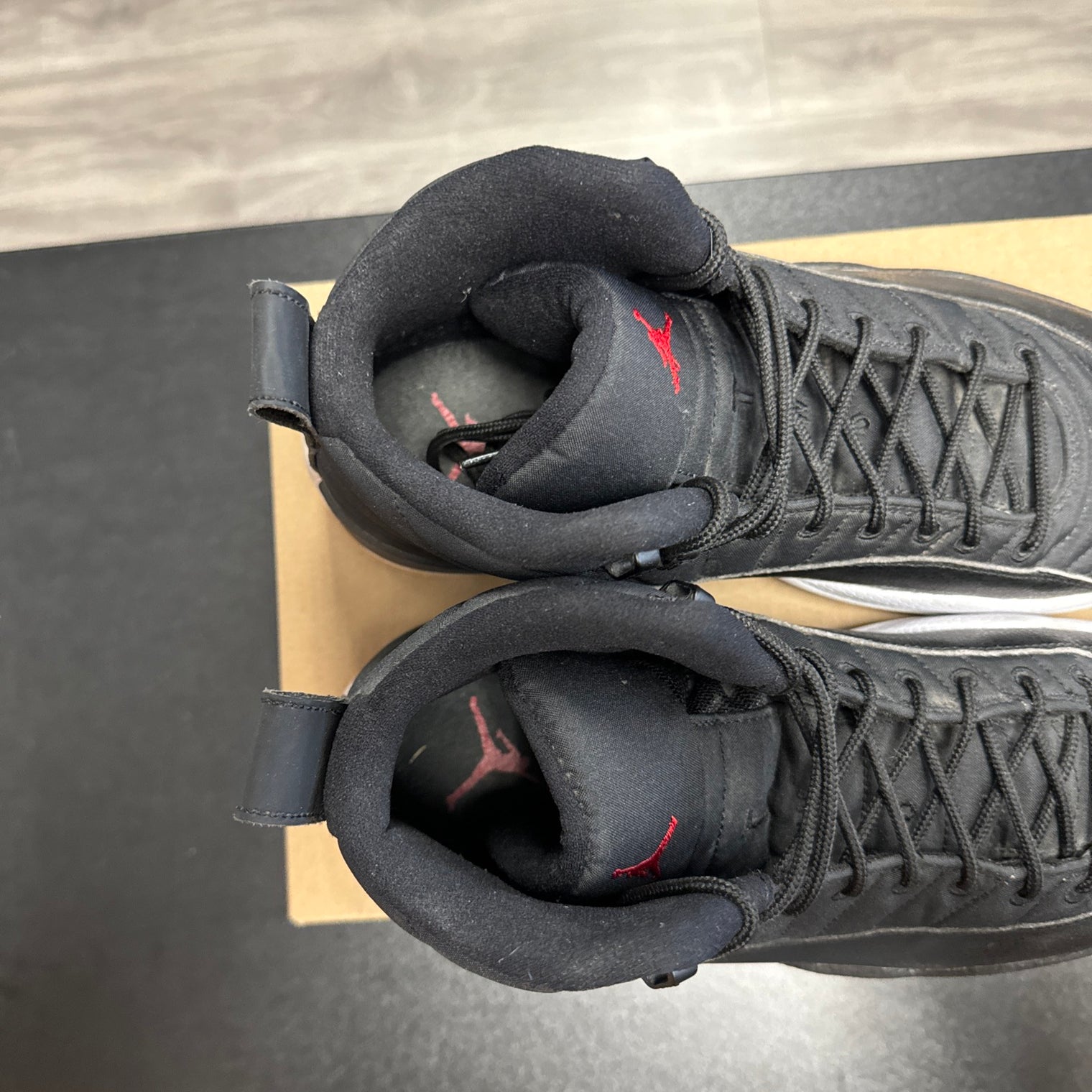 Jordan 12 Nylon Black(USED; No Box)