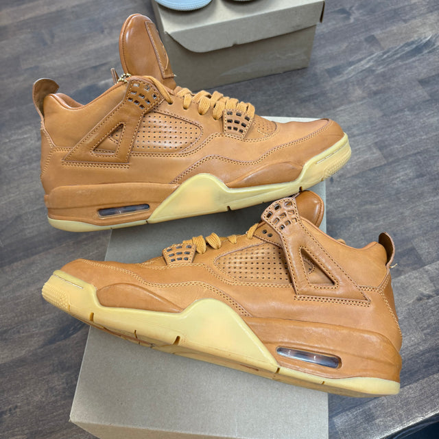 Wheat Pinnacle Jordan 4 Retro (USED,NO BOX)