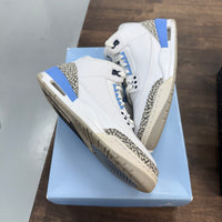 UNC Jordan 3 (USED)
