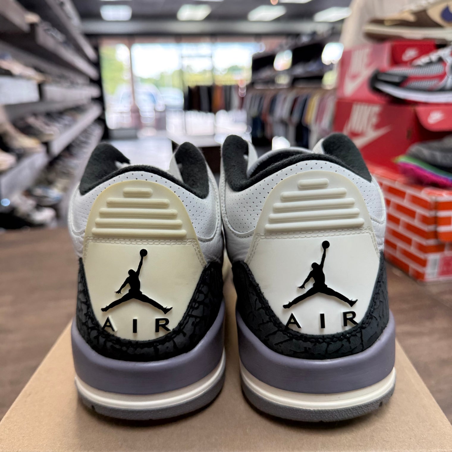 Cement Grey Jordan 3 Retro (USED, No Box)
