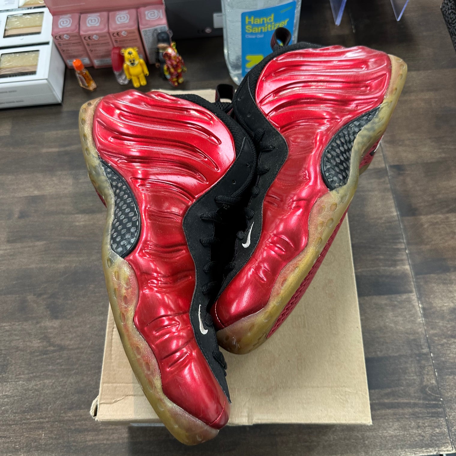 Metallic Red Nike Foamposite (2012) (USED)