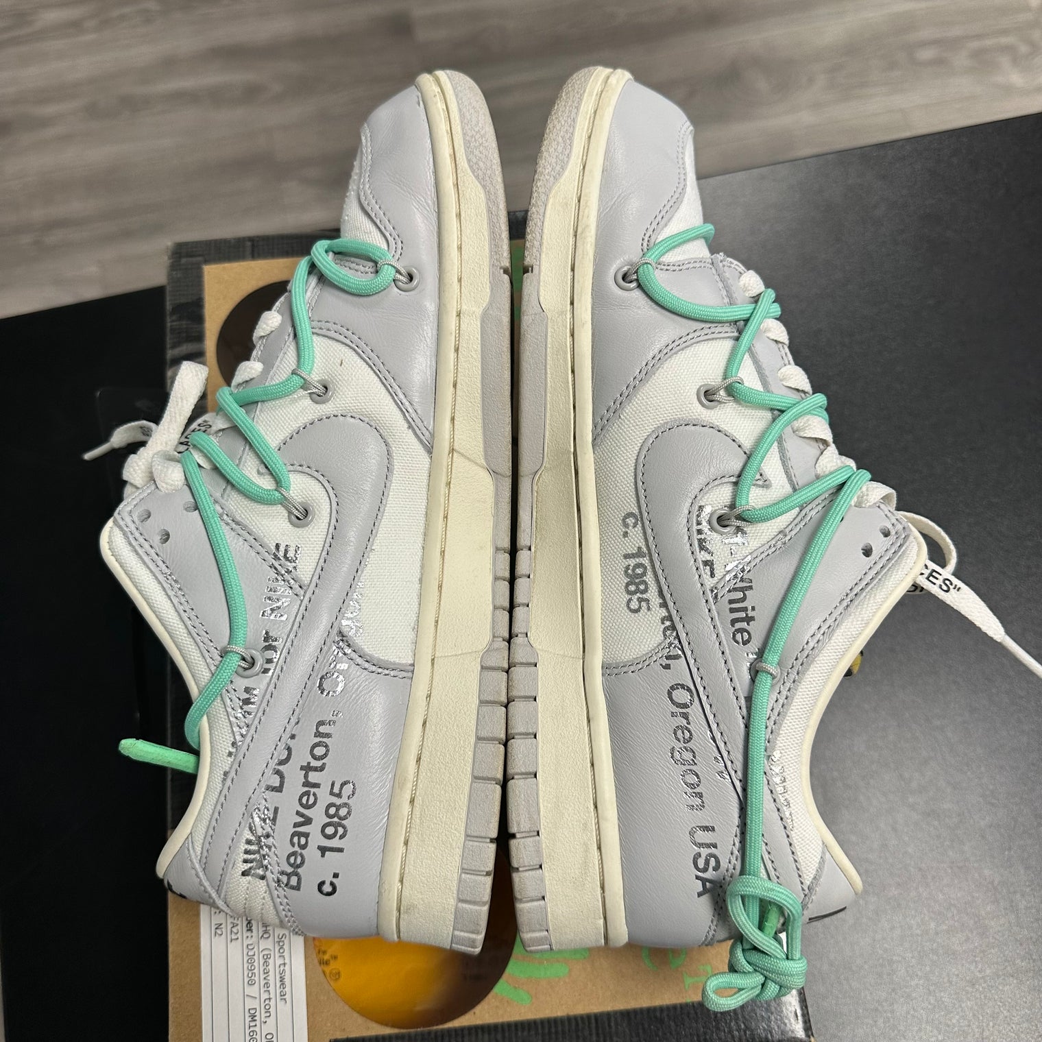 Off-White Nike Dunk Low Lot 4 of 50 (USED)