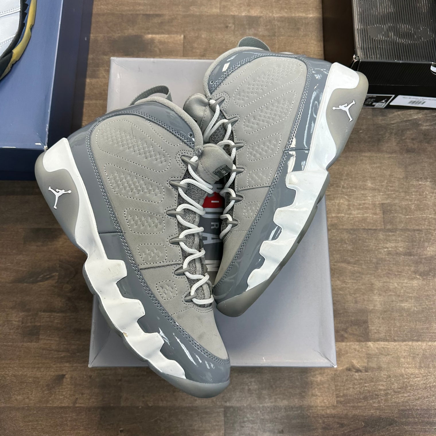 Cool Grey Jordan 9 Retro (2025) (USED)