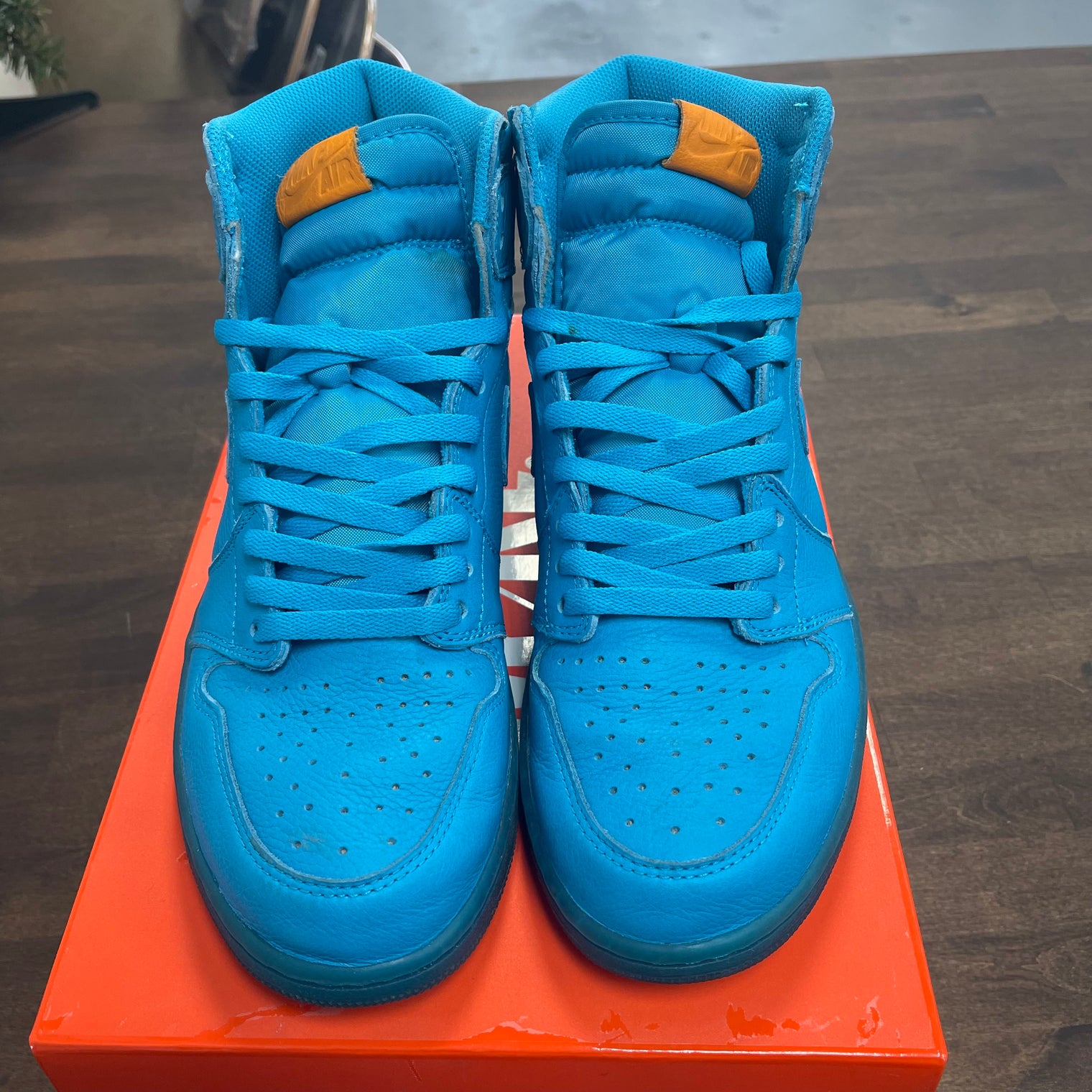 Blue Lagoon Jordan 1 High Gatorade (USED)