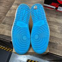 UNC Powder Blue Jordan 1 Low OG (USED, No Box)