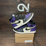 Jordan 1 Retro High Court Purple Size 9 (Pre-Owned) - Image 1