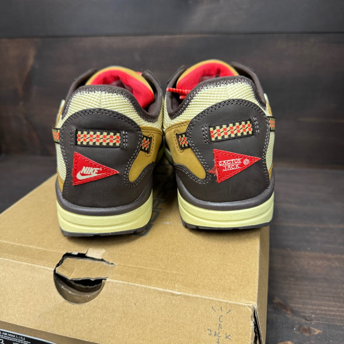 Nike Air Max 1 Travis Scott Cactus Jack Baroque Brown - Image 5