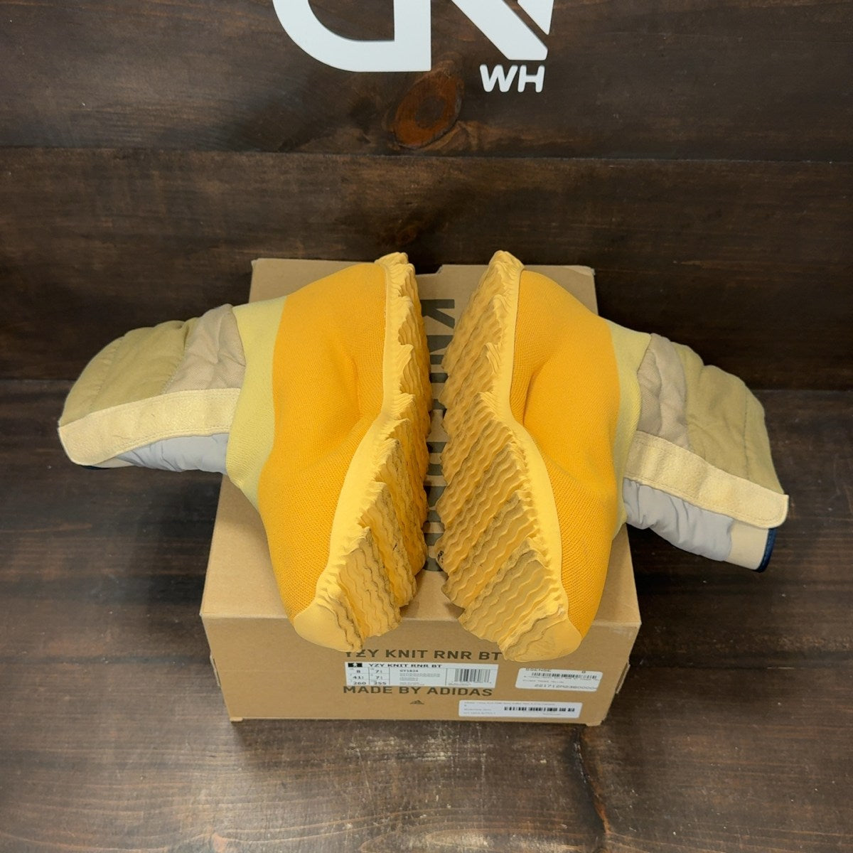 adidas Yeezy Knit RNR Boot Sulfur - Image 4