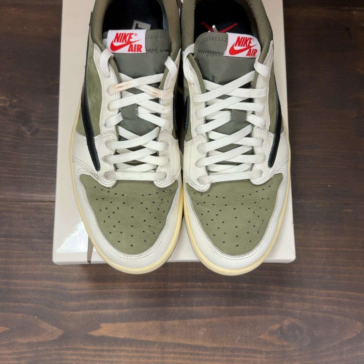 Jordan 1 Retro Low OG SP Travis Scott Medium Olive - Image 3