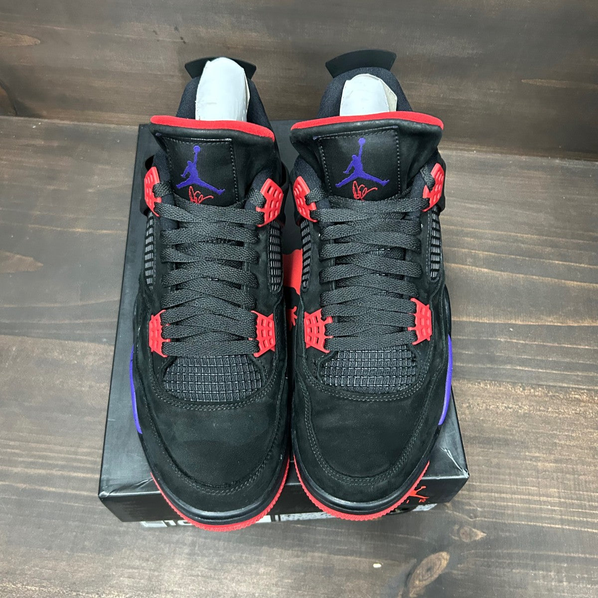 Jordan 4 Retro Raptors Drake OVO (2019) Size 10 (Pre-Owned)