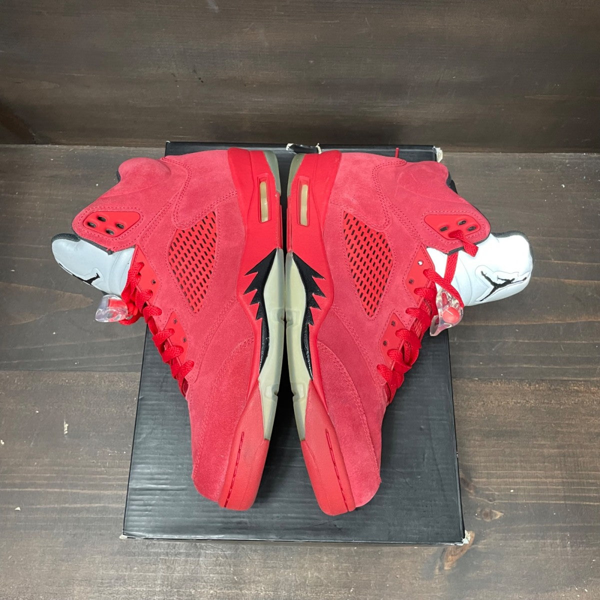 Jordan 5 Retro Red Suede - Image 5