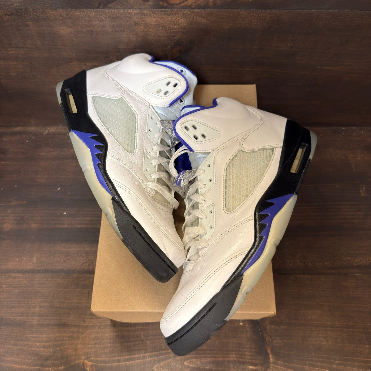 Jordan 5 Retro Dark Concord Size 13 (Pre-Owned) - Image 2
