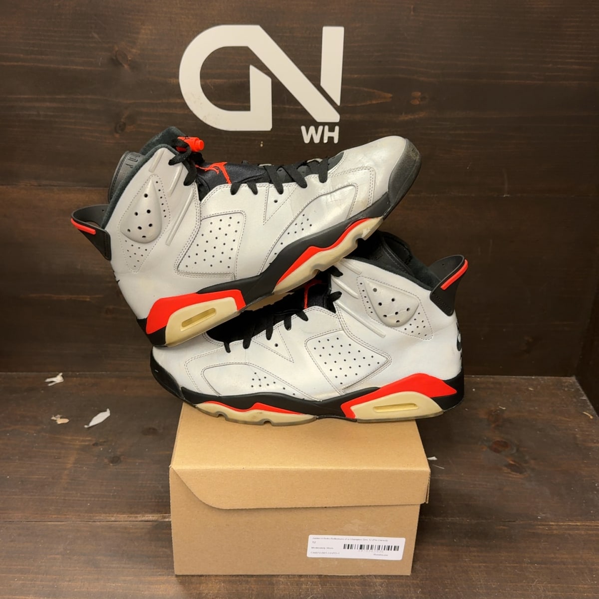 Jordan 6 Retro Reflections of a Champion Size 12 (Pre-Owned) - front