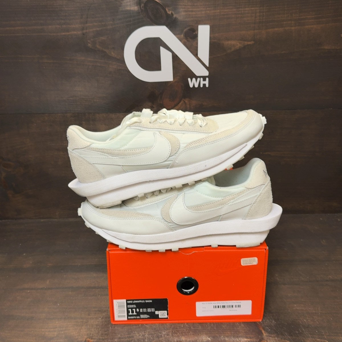 Nike LD Waffle sacai White Nylon - Image 1