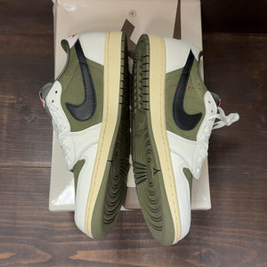 Jordan 1 Retro Low OG SP Travis Scott Medium Olive Size 10.5 (Pre-Owned) - aux