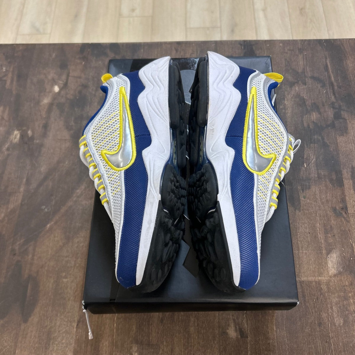 Nike Air Zoom Spiridon SP Deep Royal Yellow Strike - Image 3