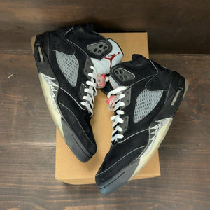 Jordan 5 Retro OG Black Metallic Reimagined Size 10.5 (Pre-Owned) - back