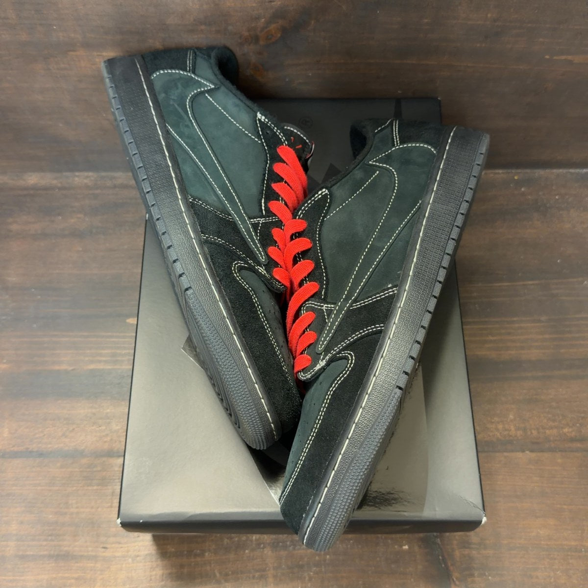 Jordan 1 Retro Low OG SP Travis Scott Black Phantom - Image 2