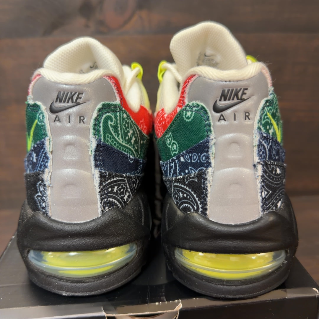 Nike Air Max 95 OG Big Bubble Neon Paisley Bandana - Image 4