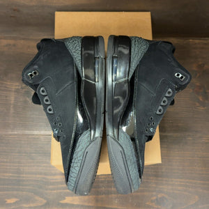 Jordan 3 Retro Black Cat (2025) Size 12 (Pre-Owned) - Image 4