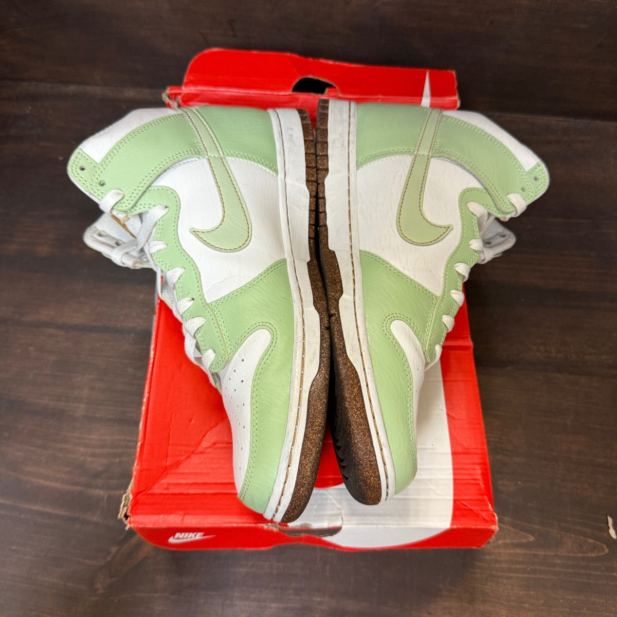 Nike Dunk High SE Inspected By Swoosh Honeydew - Image 4