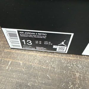Jordan 4 Retro Rare Air (Gold Lettering) Size 13 (Pre-Owned) - aux