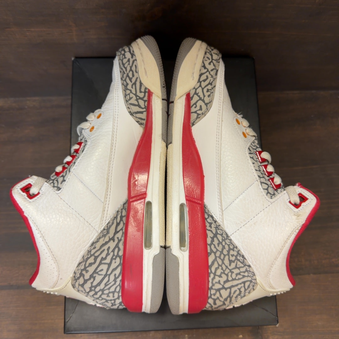 Jordan 3 Retro Cardinal (GS) - Image 5