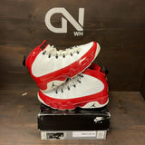 Jordan 9 Retro White Gym Red - Image 1