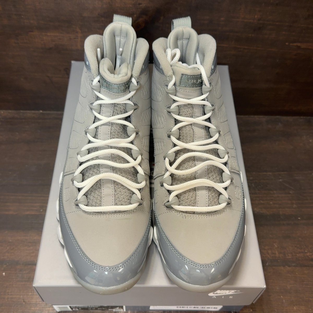 Jordan 9 Retro Cool Grey (2025) Size 8.5 (Pre-Owned) - tag