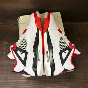 Jordan 4 Retro Fire Red (2020) Size 9.5 (Pre-Owned) - Image 6