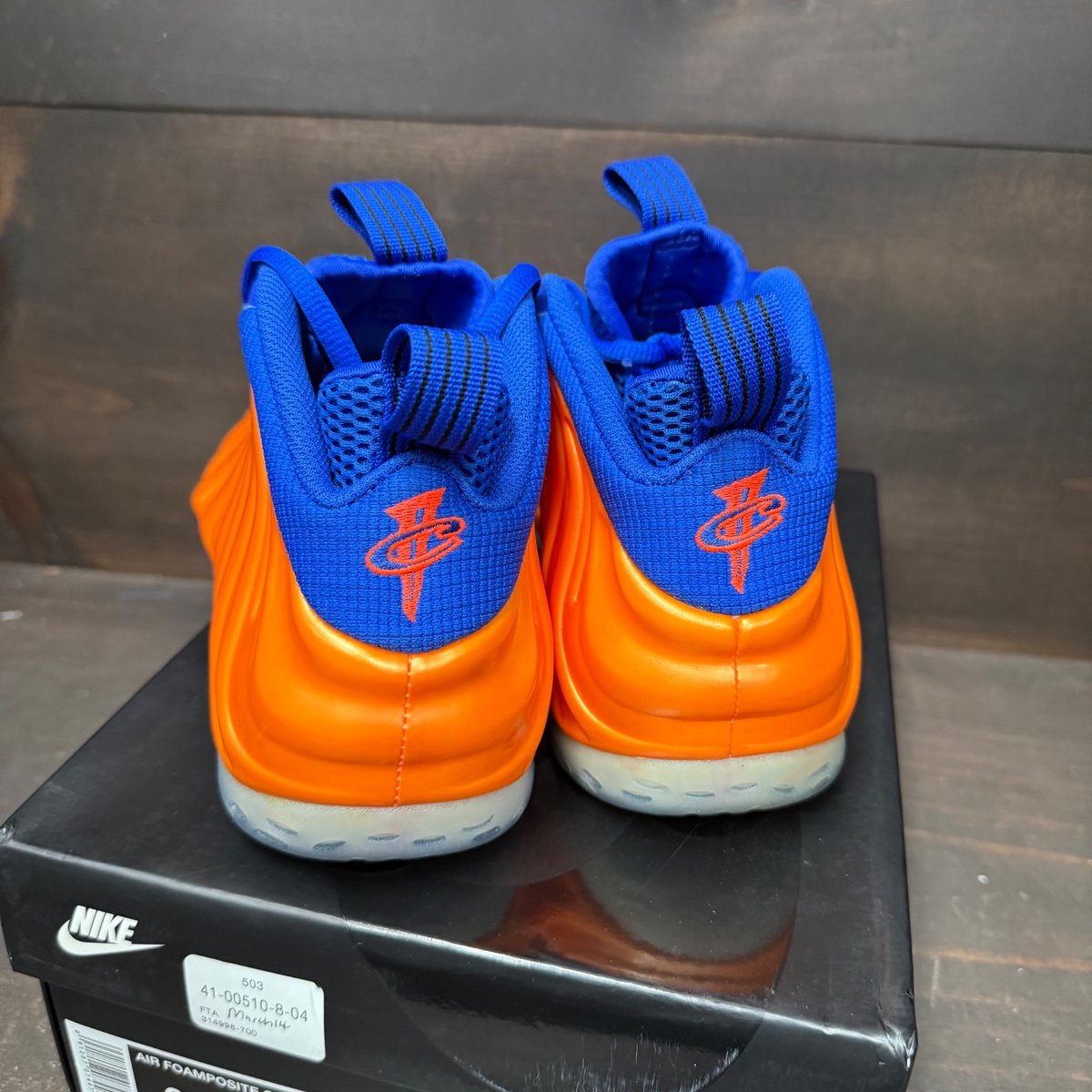 Nike Air Foamposite One Knicks Size 9 (Pre-Owned) - sole