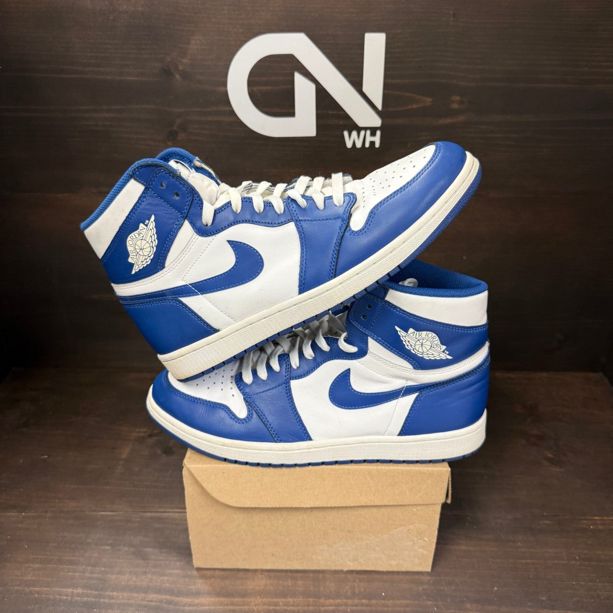 Jordan 1 Retro Storm Blue Size 11.5 (Pre-Owned) - Image 1