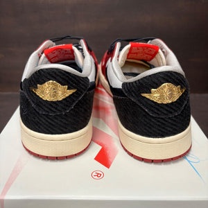 Jordan 1 Retro Low OG Trophy Room Rookie Card Away Size 10 (Pre-Owned) - sole