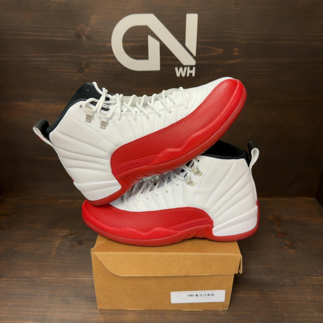 Jordan 12 Retro Cherry (2023) Size 9.5 (Pre-Owned) - Image 1