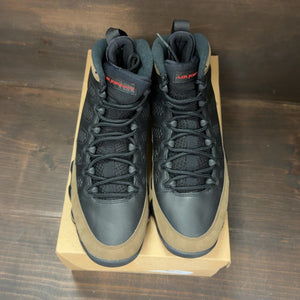 Jordan 9 Retro Olive (2024) Size 9.5 (Pre-Owned) - Image 3