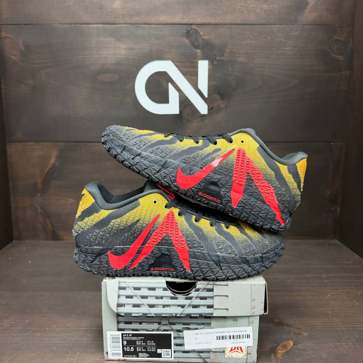 Nike Ja 3 Jurassic Park Raptor - Image 1