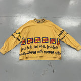 Nike x Cactus Plant Flea Market L/S T-Shirt Mustard Yellow Size XXL (Pre-Owned) - Image 1