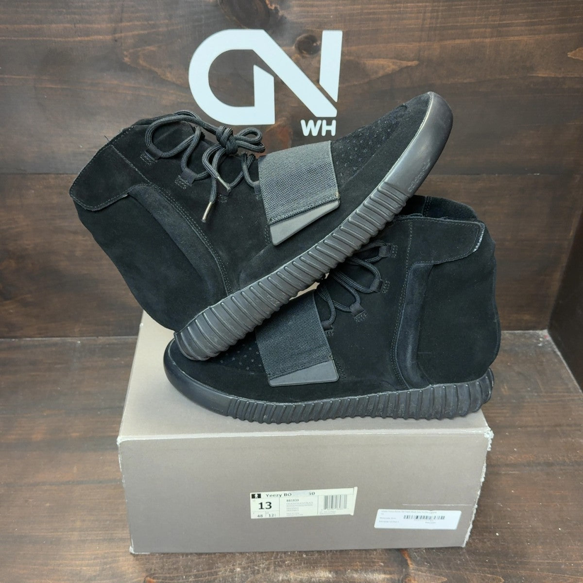 adidas Yeezy Boost 750 Triple Black - Image 1